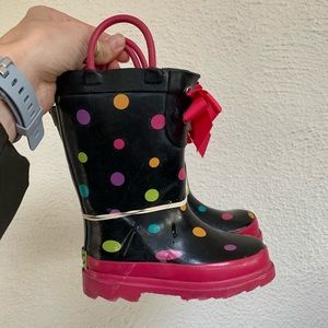 Gently used kids rain boots!